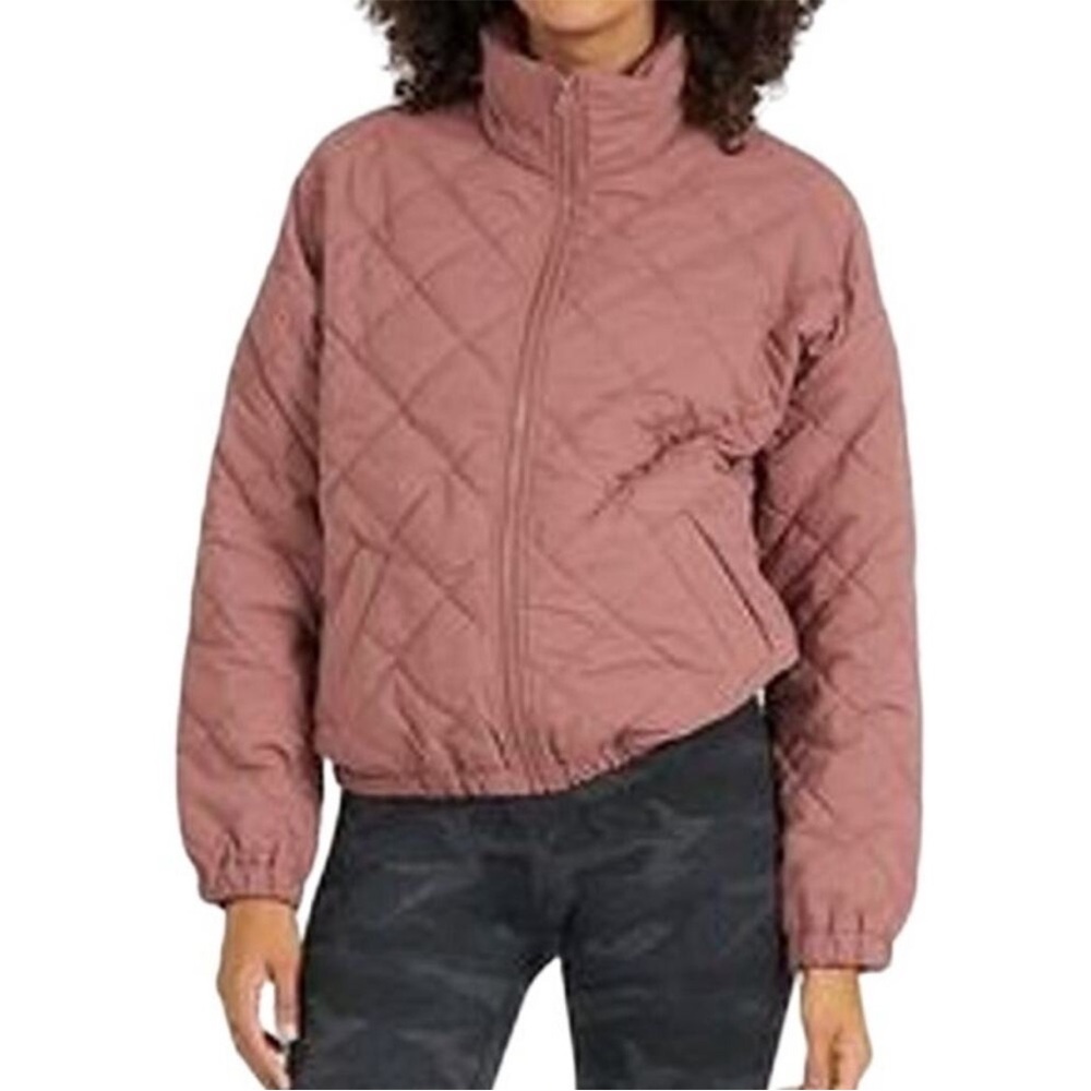 Vuori Halo Insulated Jacket Quilted Relaxed Lightweight Athleisure Pink XXL